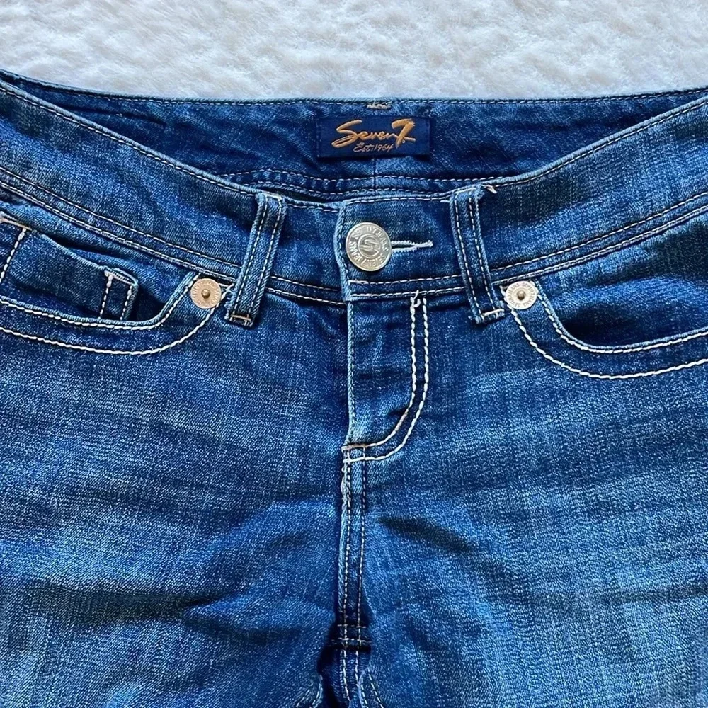 🔥4/$20 Seven7  Jean Shorts - Picture 2 of 11